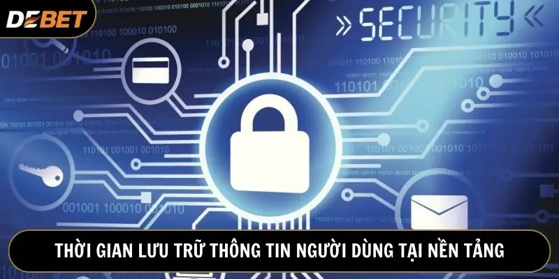 Mỗi loại dữ liệu sẽ có thời gian lưu trữ khác nhau tại nền tảng