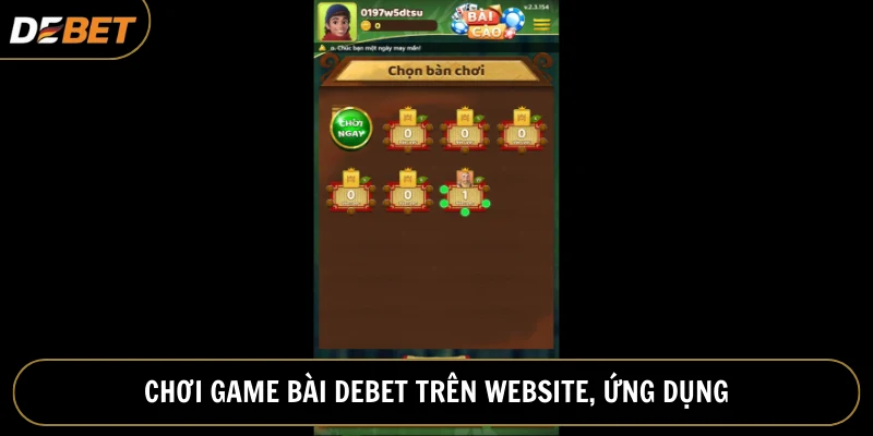 Người dùng tham gia trải nghiệm trên website, ứng dụng