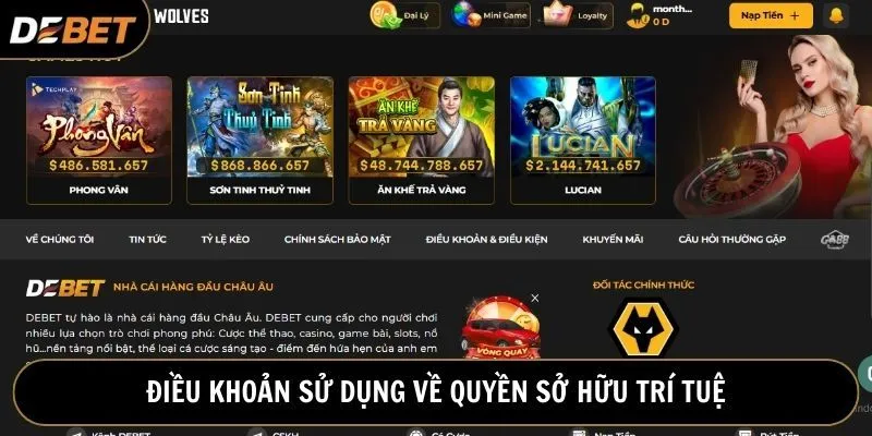 Mọi nội dung trên website đều thuộc quyền sở hữu trí tuệ của Debet