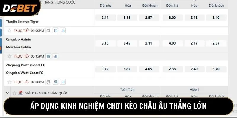 Học hỏi kinh nghiệm chơi kèo 1X2 cực chuẩn từ chuyên gia