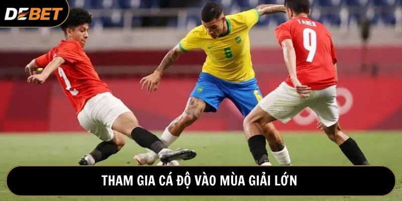 Tham gia cá độ vào mùa giải lớn với tỷ lệ kèo đa dạng