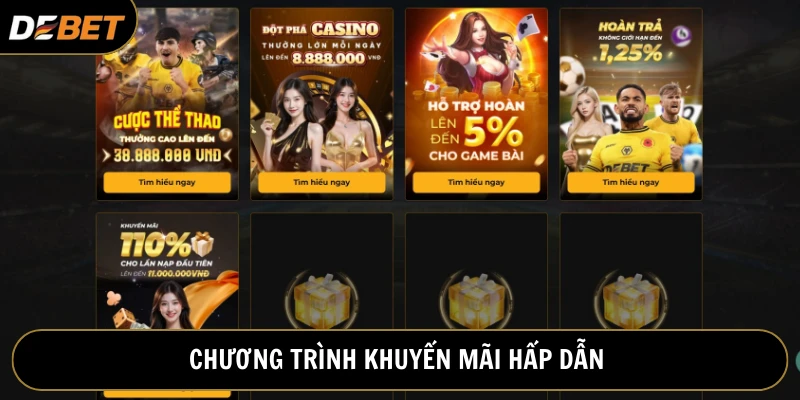 Thương hiệu triển khai nhiều phúc lợi hấp dẫn cho cược thủ