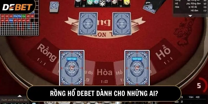 Rồng Hổ phù hợp với mọi đối tượng người chơi từ tân thủ đến người chơi lâu năm