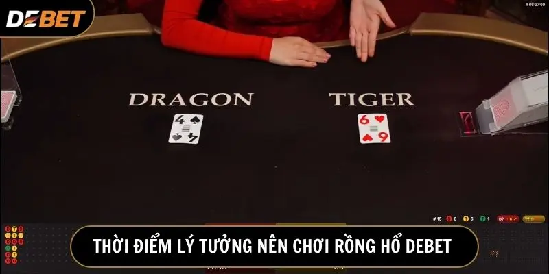 Thời điểm tham gia Rồng Hổ lý tưởng nhất là từ 20h00 đến 23h00 mỗi ngày