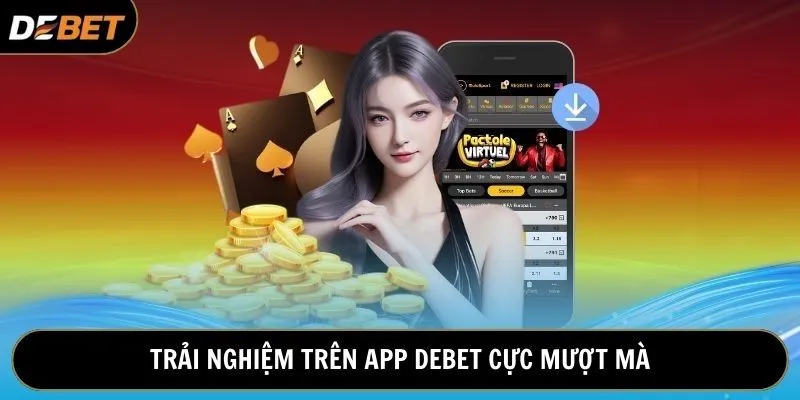 Trải nghiệm Debet trên app di động tiện ích 