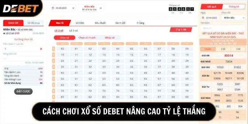 Kinh nghiệm chơi xổ số Debet để nâng cao tỷ lệ chiến thắng